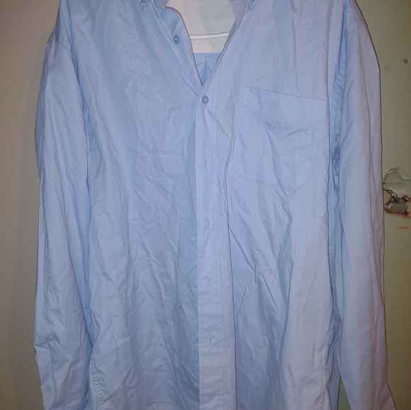 Port Authority Other - Men's Blue‎ Button up long sleeve dress shirt Port authority size L